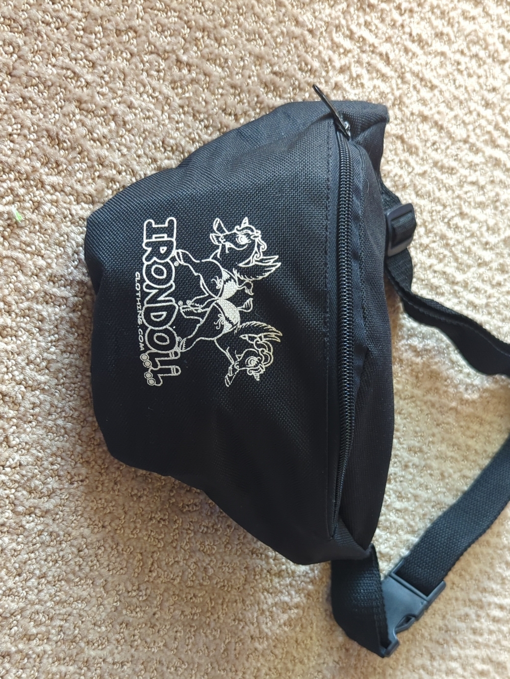 Black Waist Bag